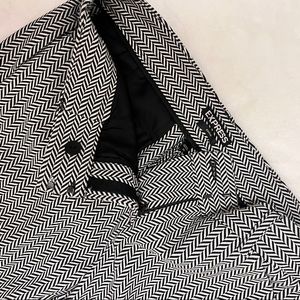 Express Black and White Editor Pant